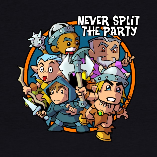 Never Split The Party by Okumarts